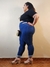 Calça com bolsos vazado do midi ao Plus Size - CR Jeans