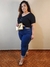 Calça com bolsos vazado do midi ao Plus Size na internet