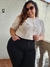 CALÇA PRETA BÁSICA MID E PLUS SIZE DA SOL JEANS