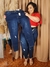 Calça com cinta do midi ao plus size Sol Jeans - CR Jeans