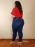 Calça com cinta do midi ao plus size Sol Jeans - loja online