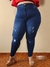 Calça com cinta do midi ao plus size Sol Jeans na internet