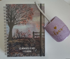 Mate Resinado + Cuaderno - comprar online