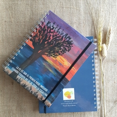 Cuadernos con mis pinturas en sus tapas!