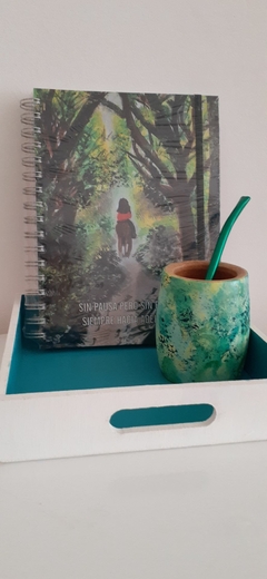 Kit Esperanza: Mate + Cuaderno - comprar online