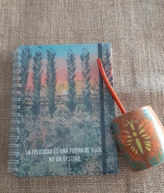 Kit Felicidad: Mate + Cuaderno