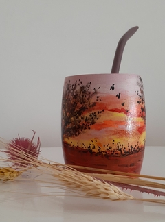 Mate Sueños de Atardecer (A pedido) - comprar online