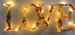 Cartel Love Con luces led - comprar online