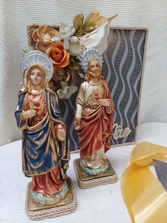 Caixa Mãe Corações Jesus e Maria na internet
