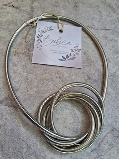 Colar ou Pulseira Prateado - comprar online