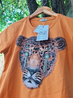 T-shirt [M] mostarda tigre - comprar online