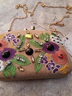 Imagem do Bolsa Clutch flores