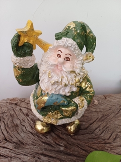 Papai Noel verde 22cm