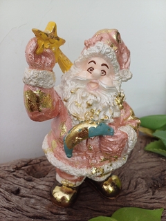 Papai Noel rosa 21cm