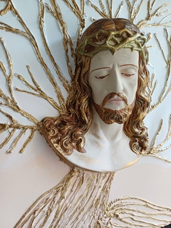 Tela Cristo Árvore da Vida 50cm - bulicaflor