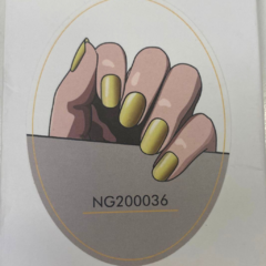 Gel Nail Wraps 20 Sticker En Gel Uv/Led en internet
