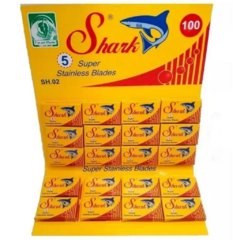 Shark Stainless Hojas de Afeitar 100 Hojas Dobles - comprar online
