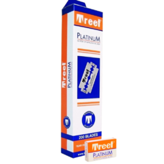 Treet Platinum Hojas de Afeitar Dobles x 200 Unidades