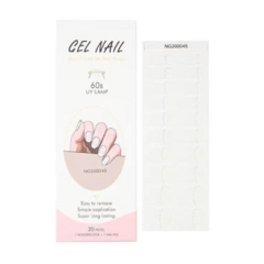 Gel Nail Wraps 20 Sticker En Gel Uv/Led