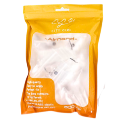 City Girl Tips Soft Gel Almond Bolsa 600U