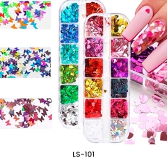 City Girl Deco Confetti Formas Surtidas 12U