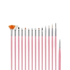 Set de Pinceles Nail Art x15 - comprar online