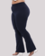 Legging Plus Size Flare cintura alta zero transparência G1 G2 G3 - loja online