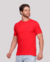Camiseta Básica Lisa Premium Camisetas Tradicional 100% Algodão 30.1 Vermelho na internet