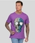 Camiseta Masculina Estampa Caveira com foil 100% Algodão - TOP VINTE