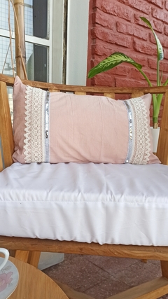 Almohadon MERIDA - rosa - comprar online