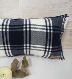 Almohadon ESCOCIA - Azul marino - comprar online