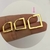 Brinco de Argola Quadrada Cravejada com Micro Zircônia Folheado a Ouro 18k na internet