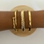 Bracelete Inspiração Cartier Liso Folheado a Ouro 18k - comprar online