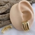 Brinco Ear Hook com 3 Fios Folheado a Ouro 18k na internet