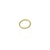 Piercing de Nariz Argola Lisa 9 mm Dourado