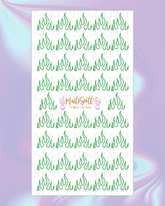 Fire Fire Fire Colores - Maite Scott Decals