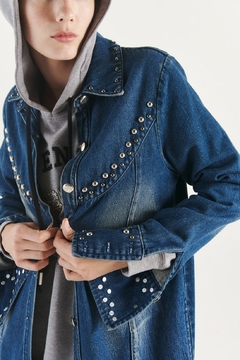 CHAQUETA MOULTRIE AZUL DENIM - comprar online