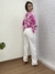 Blusa com Detalhe nas Mangas - loja online