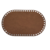 Base Retangular com pontas oval de Mdf para crochê - 15x25cm - comprar online