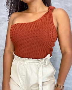 Cropped Tricot Nula Manga na internet