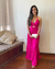 Imagem do Vestido longo pink com amarrações