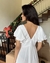 Vestido de manguinha rodado branco - comprar online