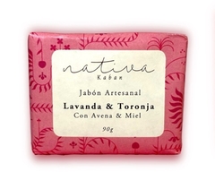 ARTISANAL LAVENDER AND GRAPEFRUT SOAP WITH OATS AND HONEY - NATIVA - The Green Deli