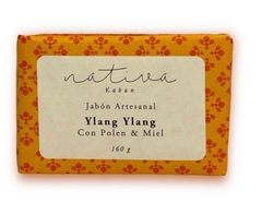 ARTISANAL YLANG YLANG SOAP WITH HONEY AND PPOLEN - NATIVA - The Green Deli