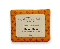 ARTISANAL YLANG YLANG SOAP WITH HONEY AND PPOLEN - NATIVA on internet
