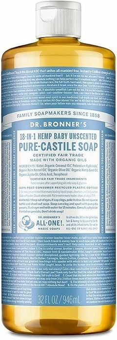 CASTILLE SOAP 18 IN 1 - DR. BRONNER’S - online store