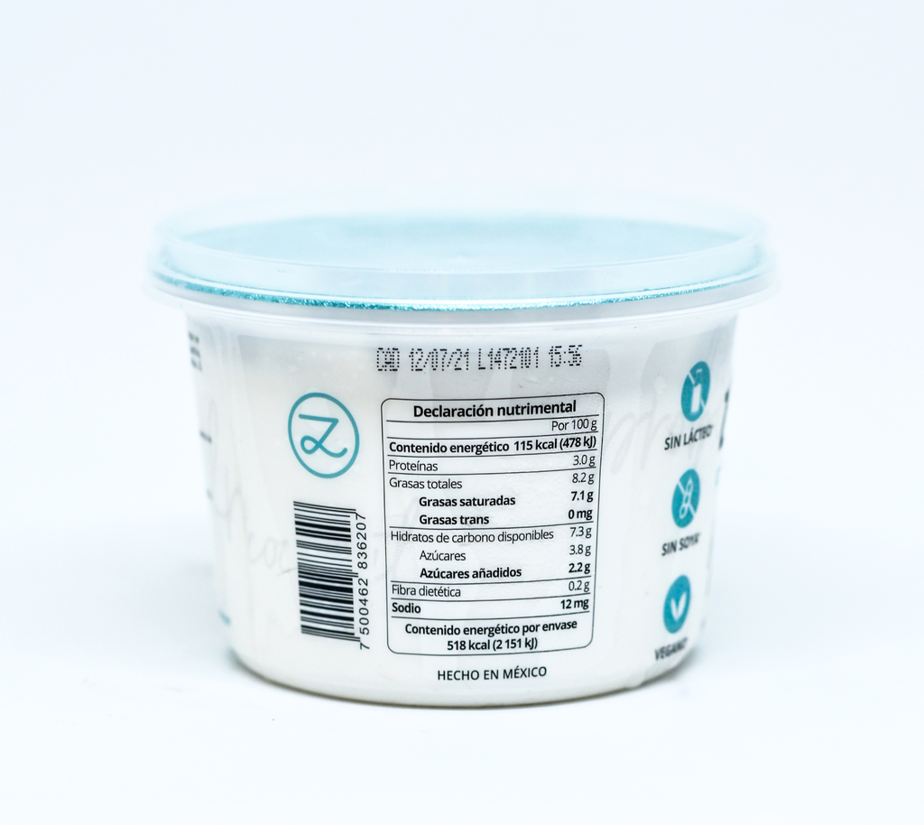 Yogurt proteico vegano gusto vaniglia