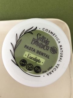 Pasta dental natural de eucalipto
