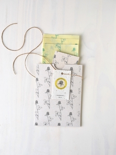 Pack BeeWraps Flor de Trebol - comprar online