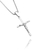 Pingente Crucifixo Cristo Relevo - Banhado a Prata 925 - comprar online